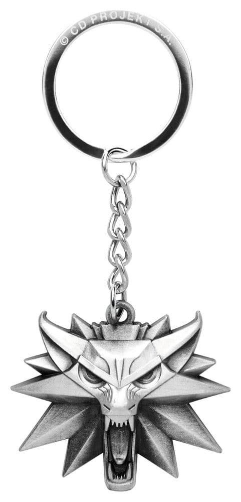 The Witcher 3 Porte-clés Wolf Medallion