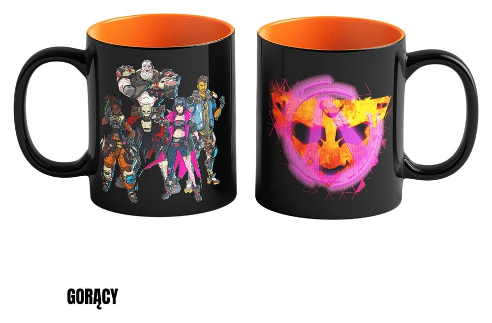 Borderlands mug effet thermique 4 Vault Keeper Glitch