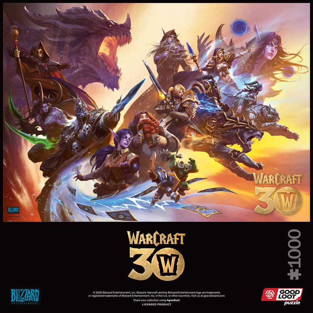 World of Warcraft Puzzle 30th Anniversary (1000 pièces)