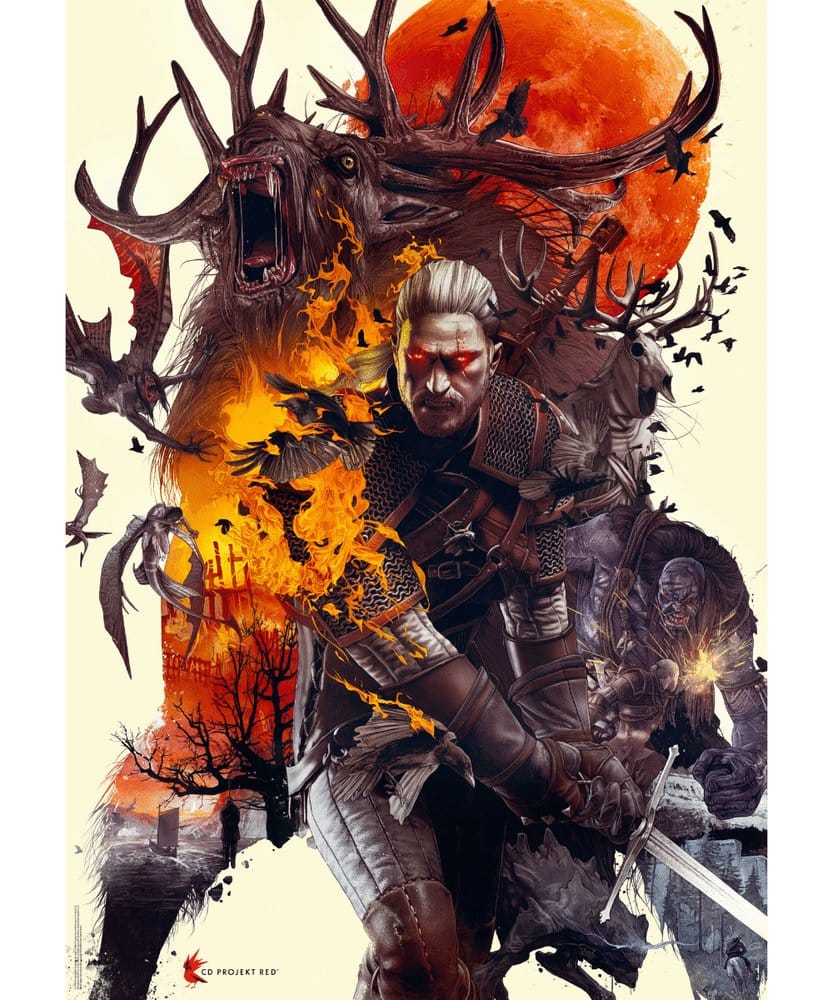The Witcher puzzle Monsters (1000 pièces)