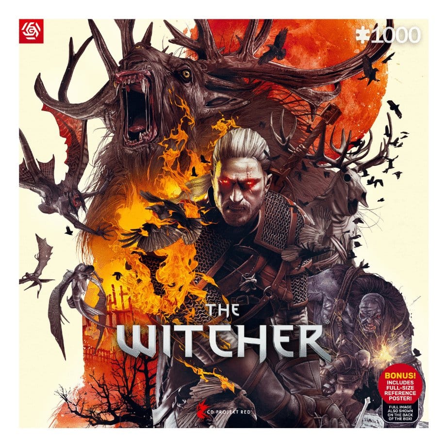 The Witcher puzzle Monsters (1000 pièces)
