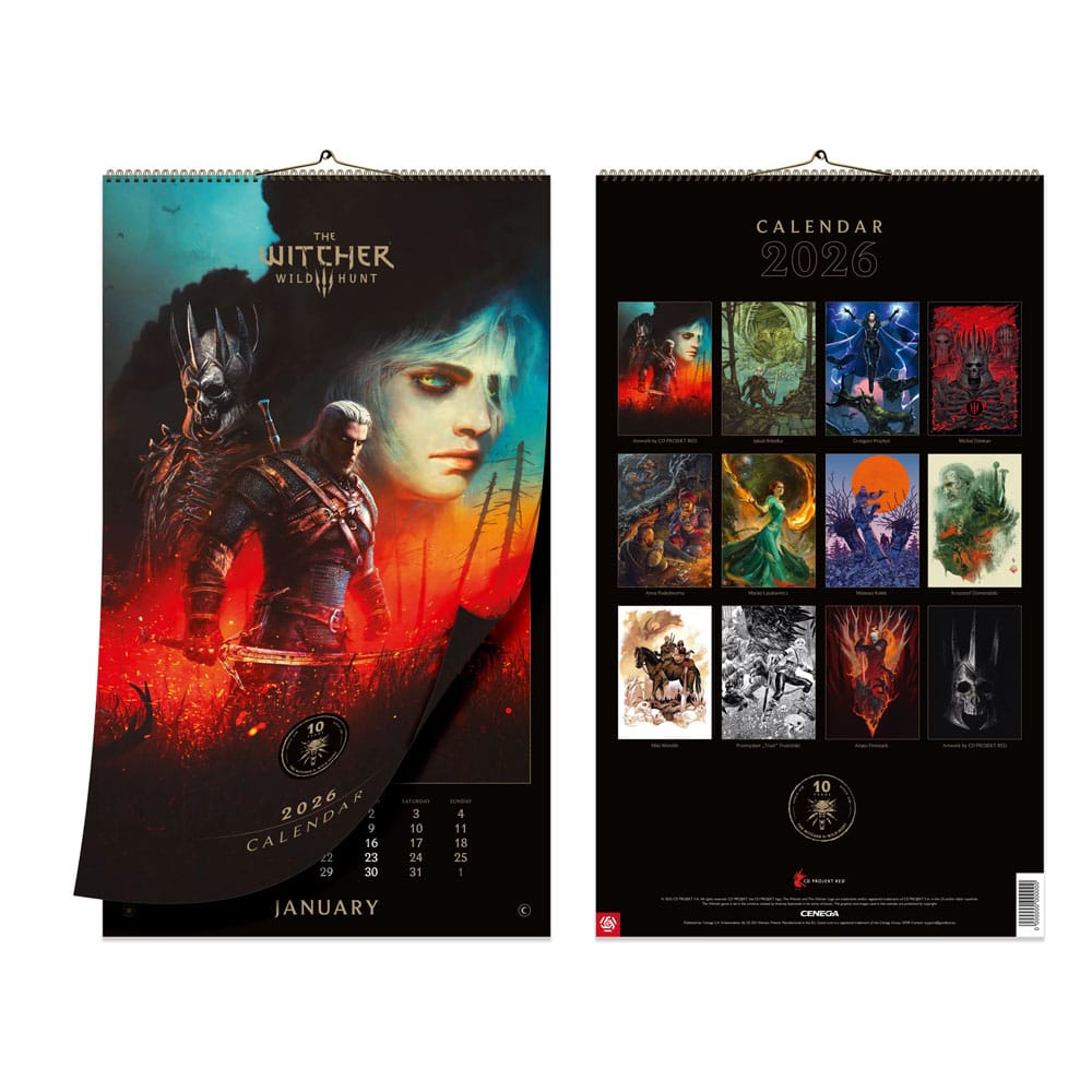 Good Loot - The Witcher 3: Wild Hunt - Calendrier "10 Years of Killing Monsters" 2026