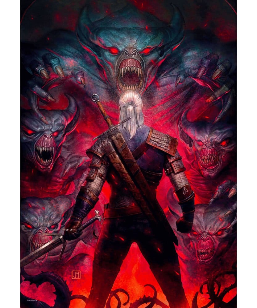 The Witcher puzzle Corvo Bianco (1000 pièces)