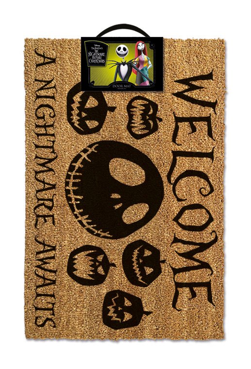 L´étrange Noël de Mr. Jack paillasson A Nightmare Awaits 40 x 60 cm