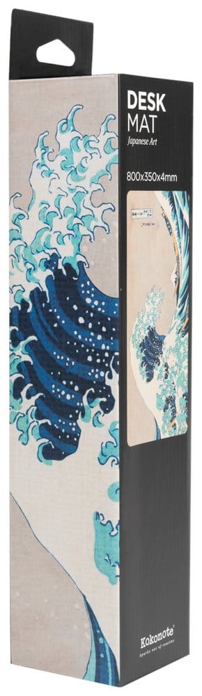 Hokusai La Grande Vague de Kanagawa Tapis de Souris XL 80 x 35 cm