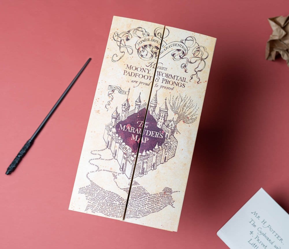 Harry Potter Carte Carte du Maraudeur 18 cm