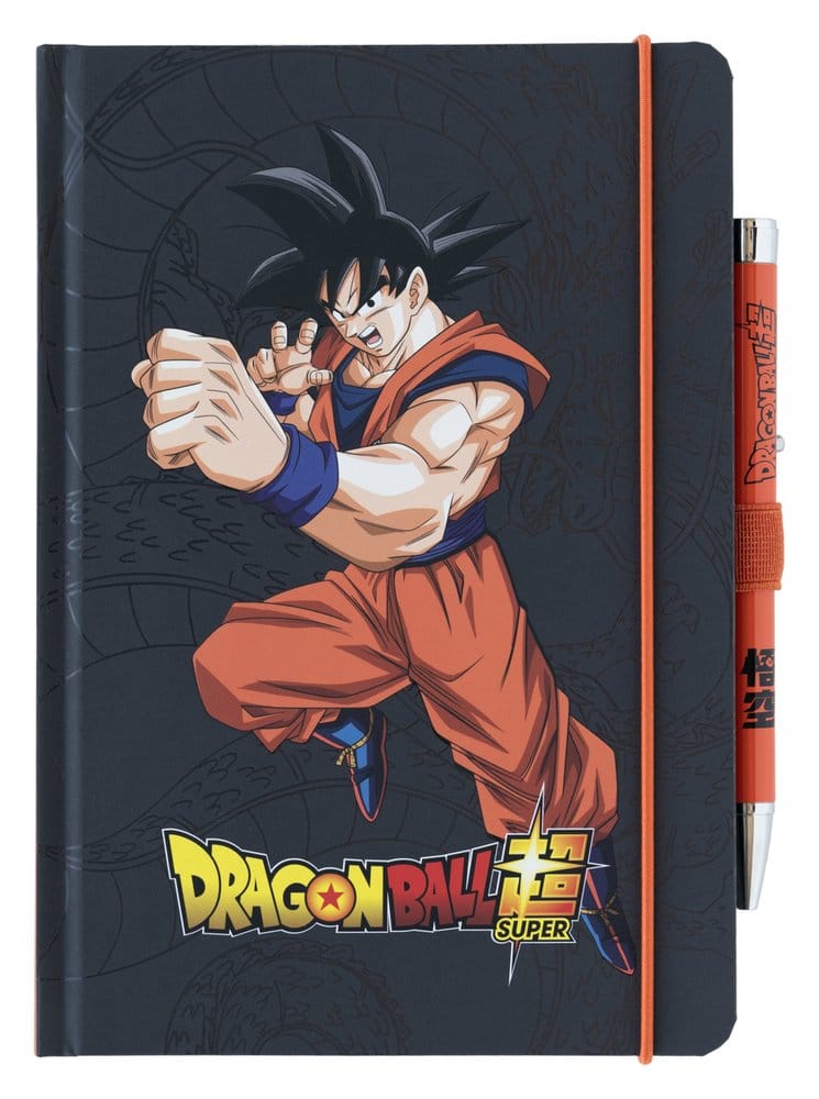 Dragon Ball carnet premium A5 avec stylo projecteur Super Goku