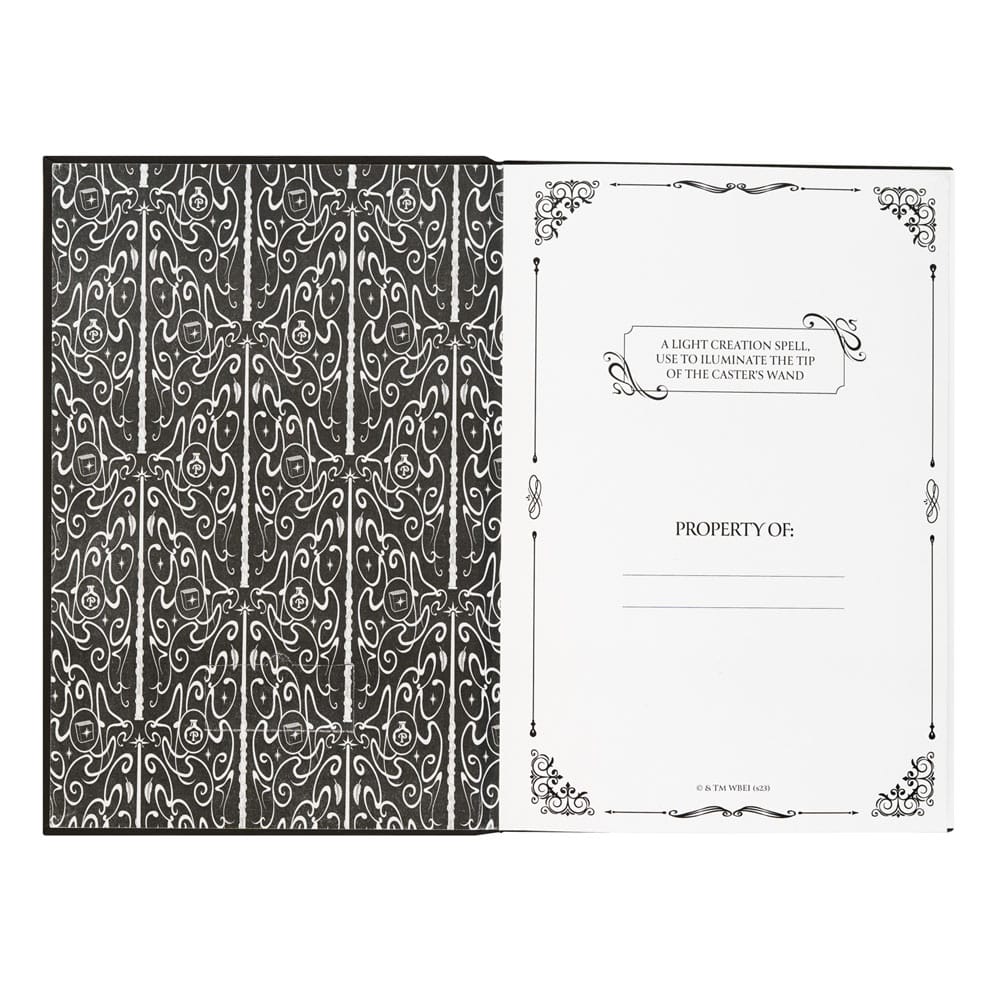 Harry Potter carnet de notes A5 Premium avec la lumière Lumos Maxima