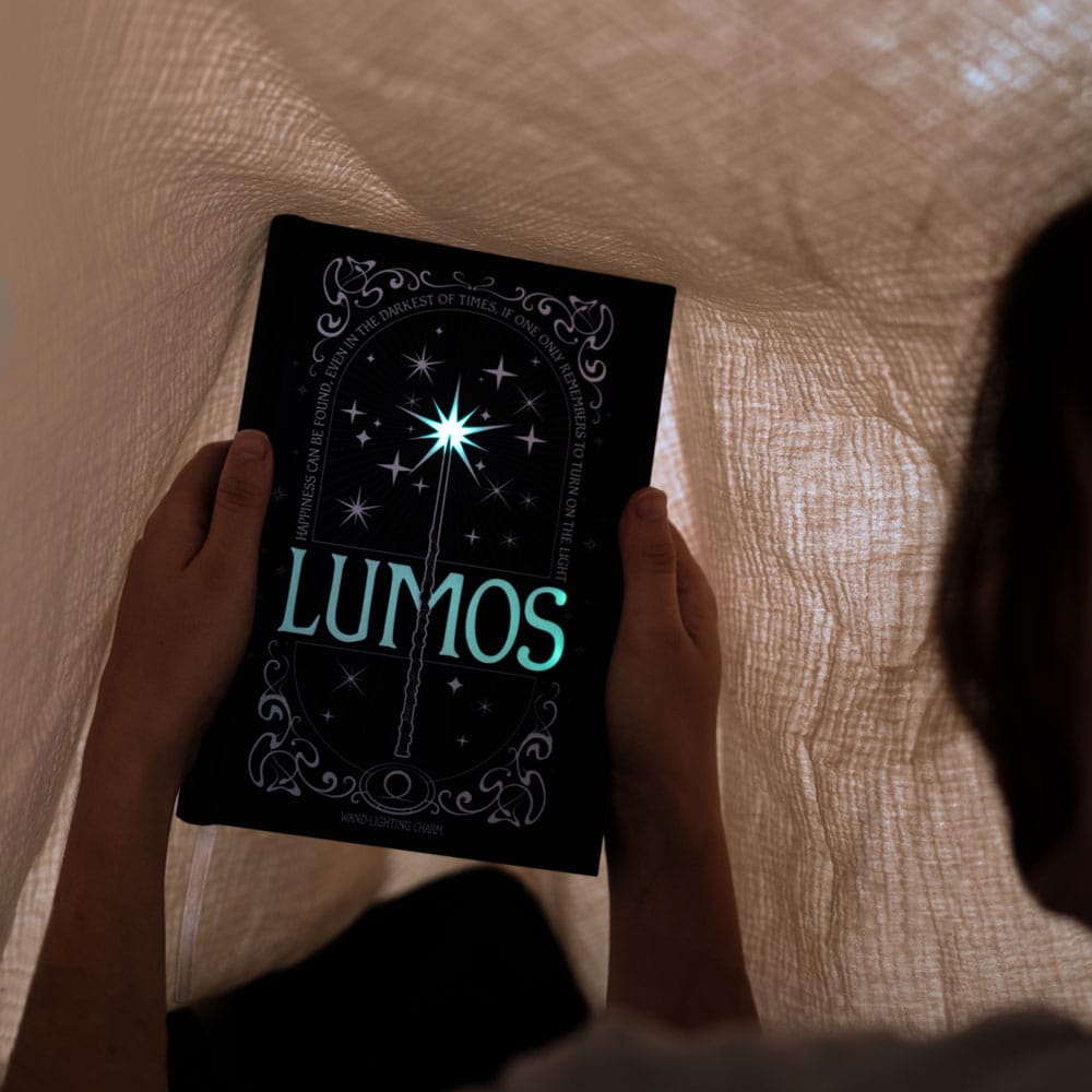 Harry Potter carnet de notes A5 Premium avec la lumière Lumos Maxima