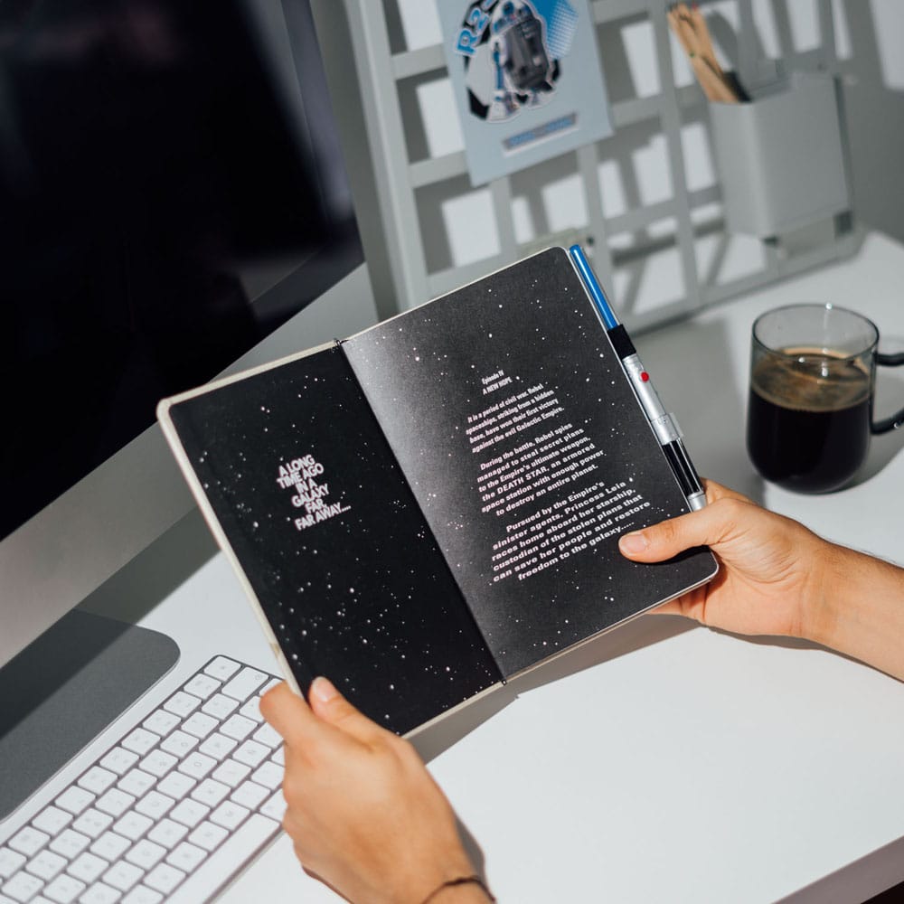 Star Wars carnet de notes A5 Premium avec un stylo Luke Skywalker