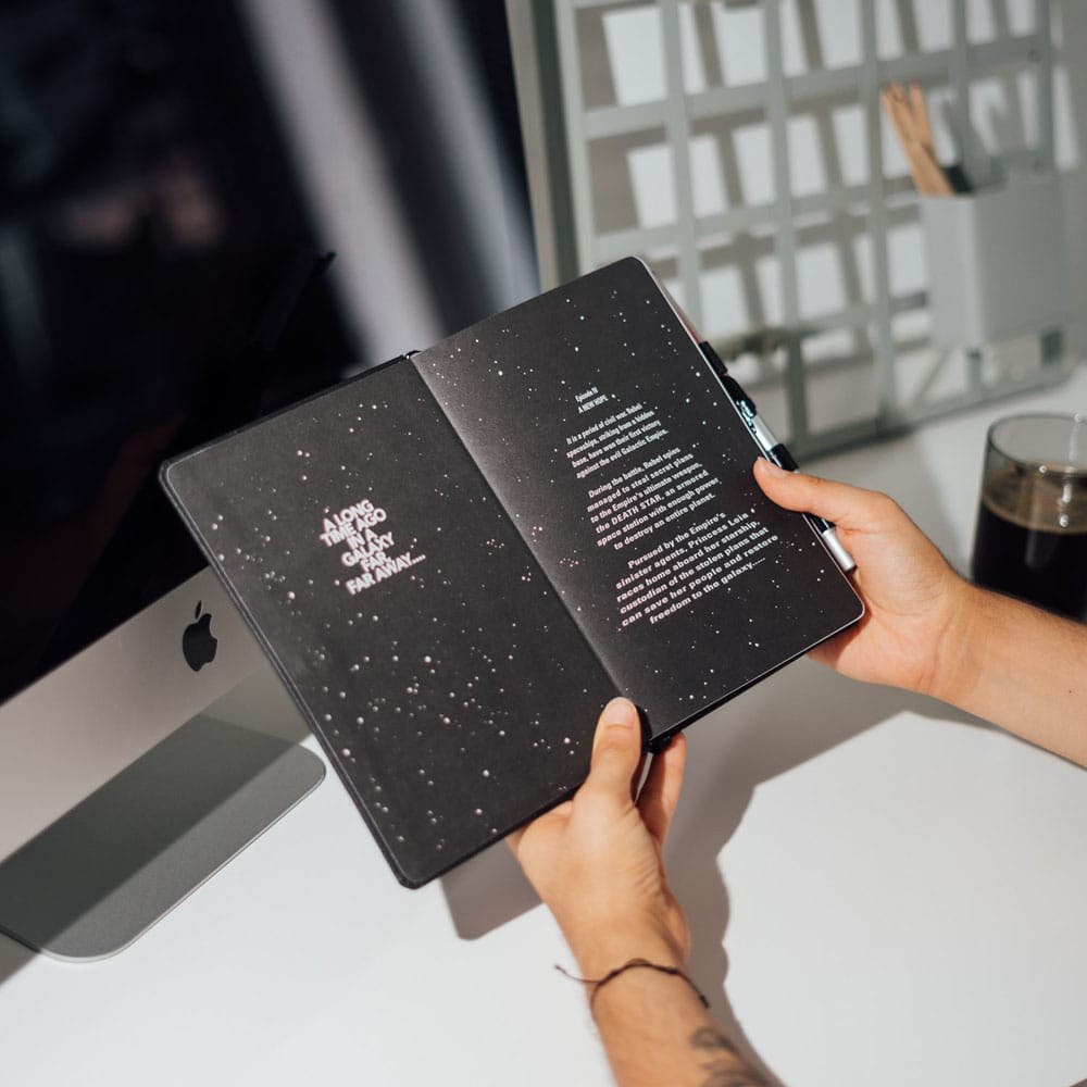 Star Wars carnet de notes A5 Premium avec un stylo Darth Vader