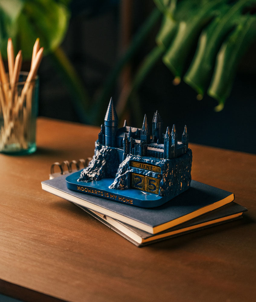 Harry Potter Calendrier perpétuel 3D Hogwarts