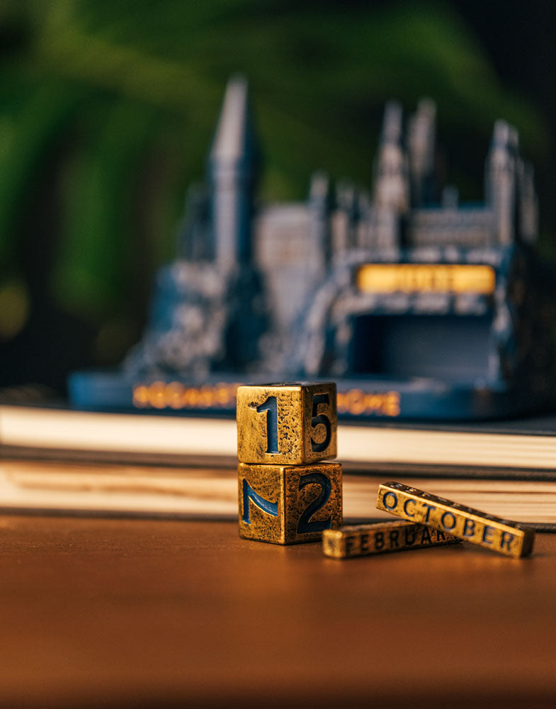 Harry Potter Calendrier perpétuel 3D Hogwarts