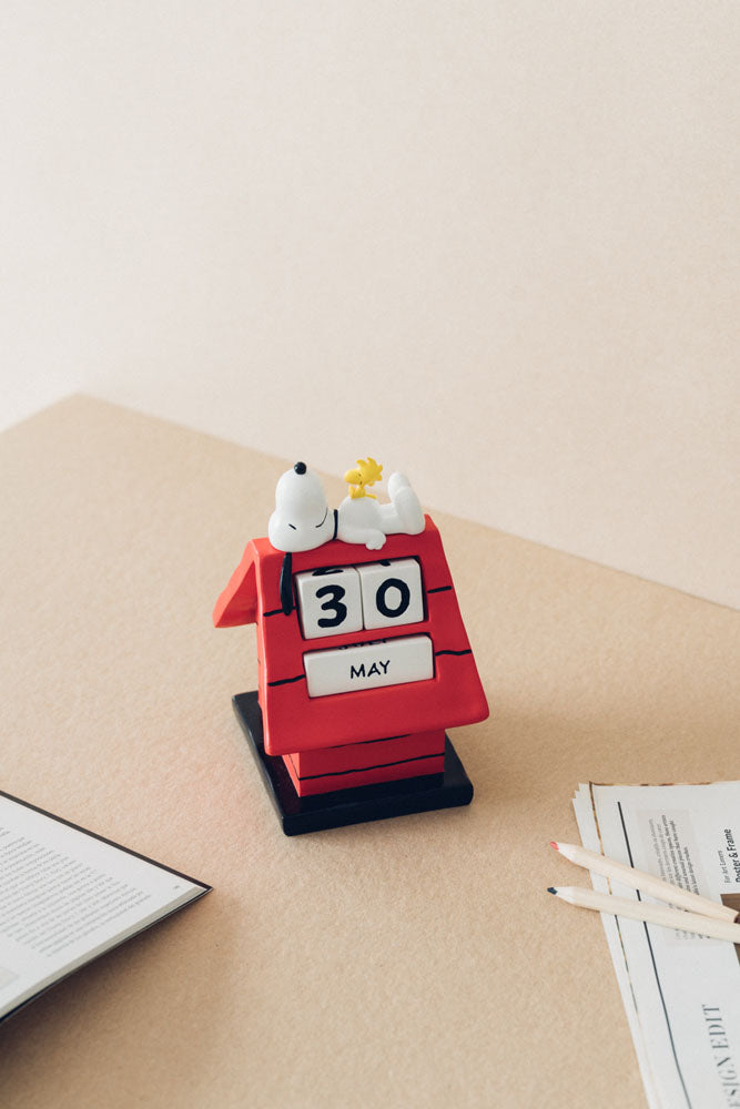 Peanuts Calendrier perpétuel 3D Snoopy Niche