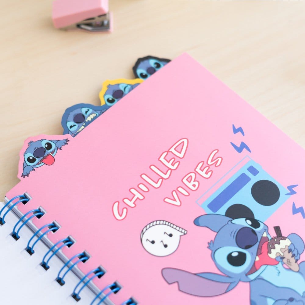 Disney Stitch cahier de projet A5