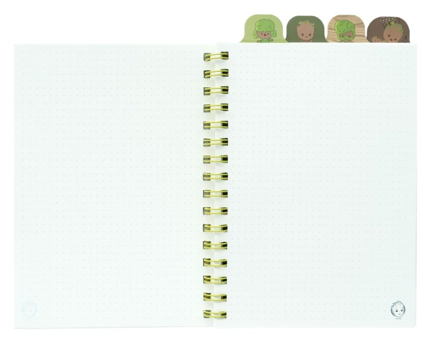 Marvel carnet de projet Groot A5