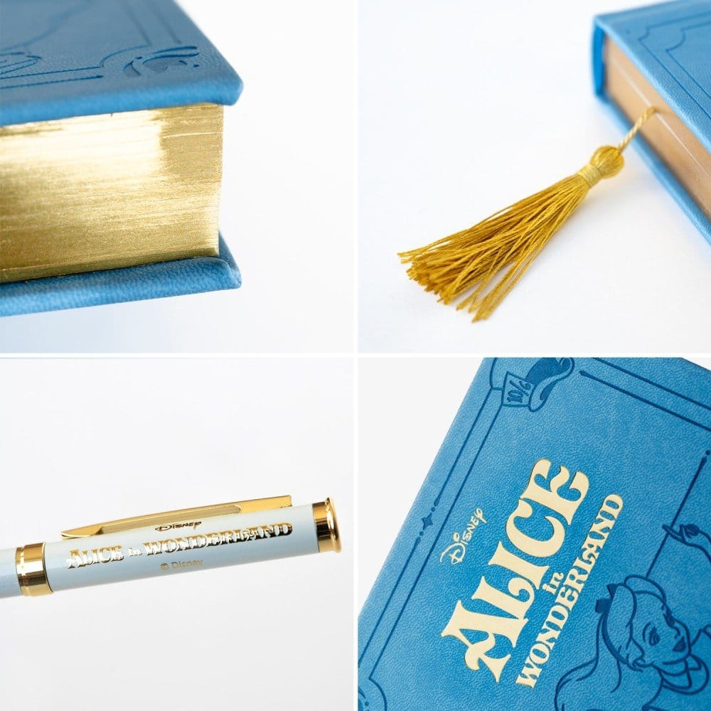 Alice au Pays des Merveilles set premium carnet et stylo A5