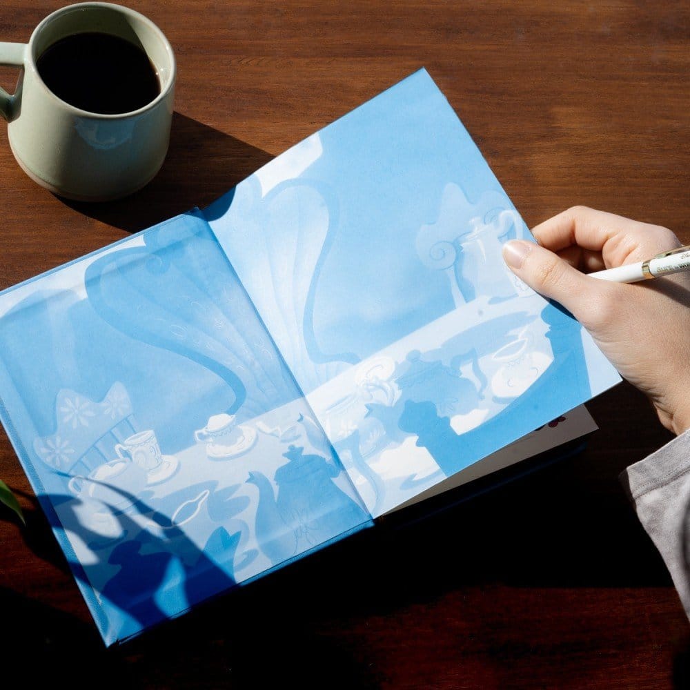 Alice au Pays des Merveilles set premium carnet et stylo A5