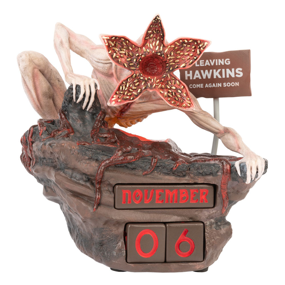 Stranger Things Calendrier perpétuel 3D