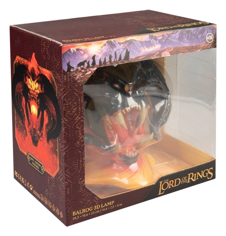 Le Seigneur des Anneaux lampe Balrog 19 cm