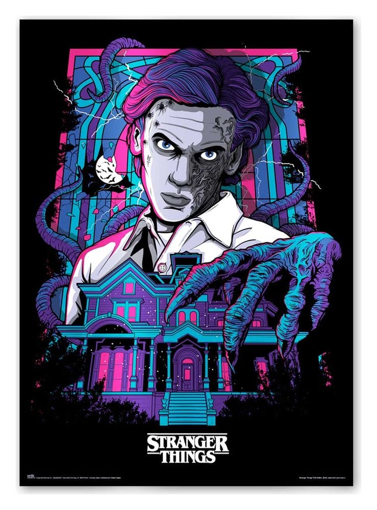 Stranger Things Poster Luminescent Premium 50 x 70 cm