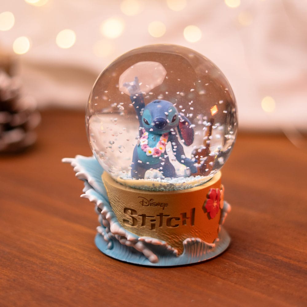 Stitch boule à neige