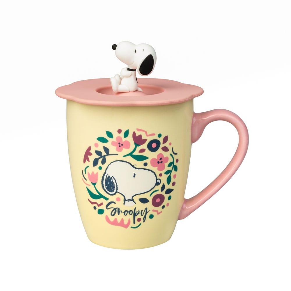 Peanuts mug avec couvercle Premium Ver.