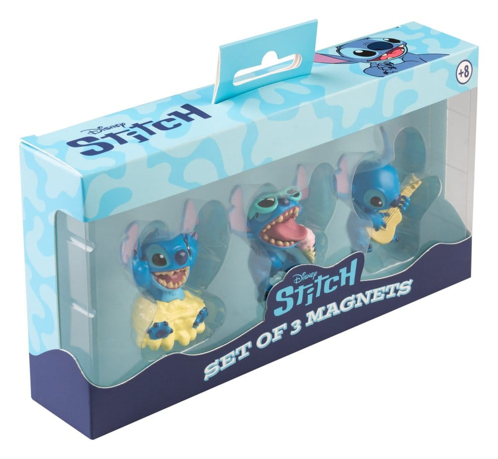 Disney Stitch Set de 3 Aimants