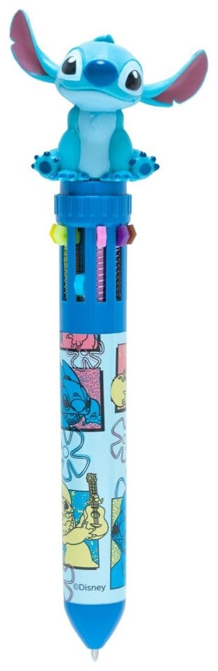 Disney stylo à bille 10 couleurs 3D Stitch