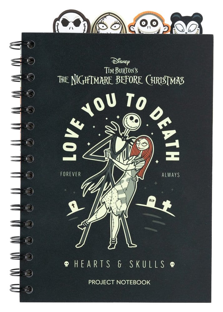 L'Étrange Noël de Monsieur Jack carnet de projet A5