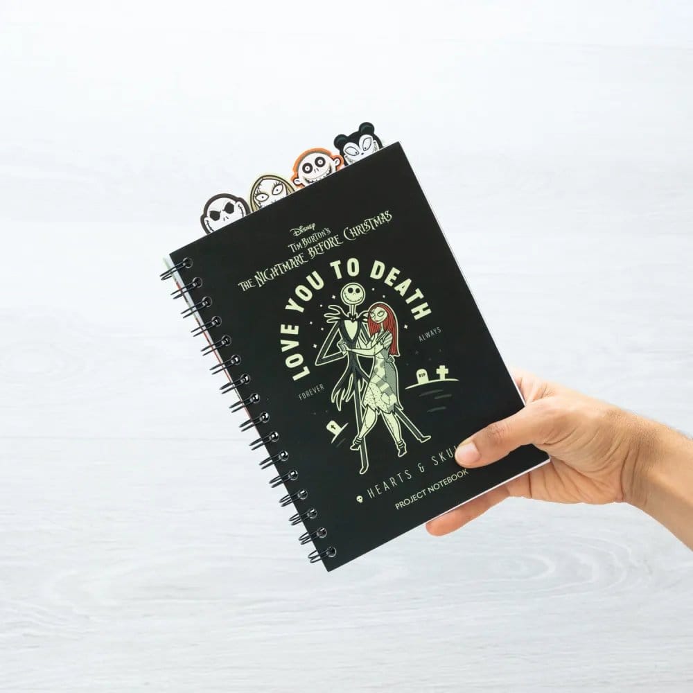 L'Étrange Noël de Monsieur Jack carnet de projet A5
