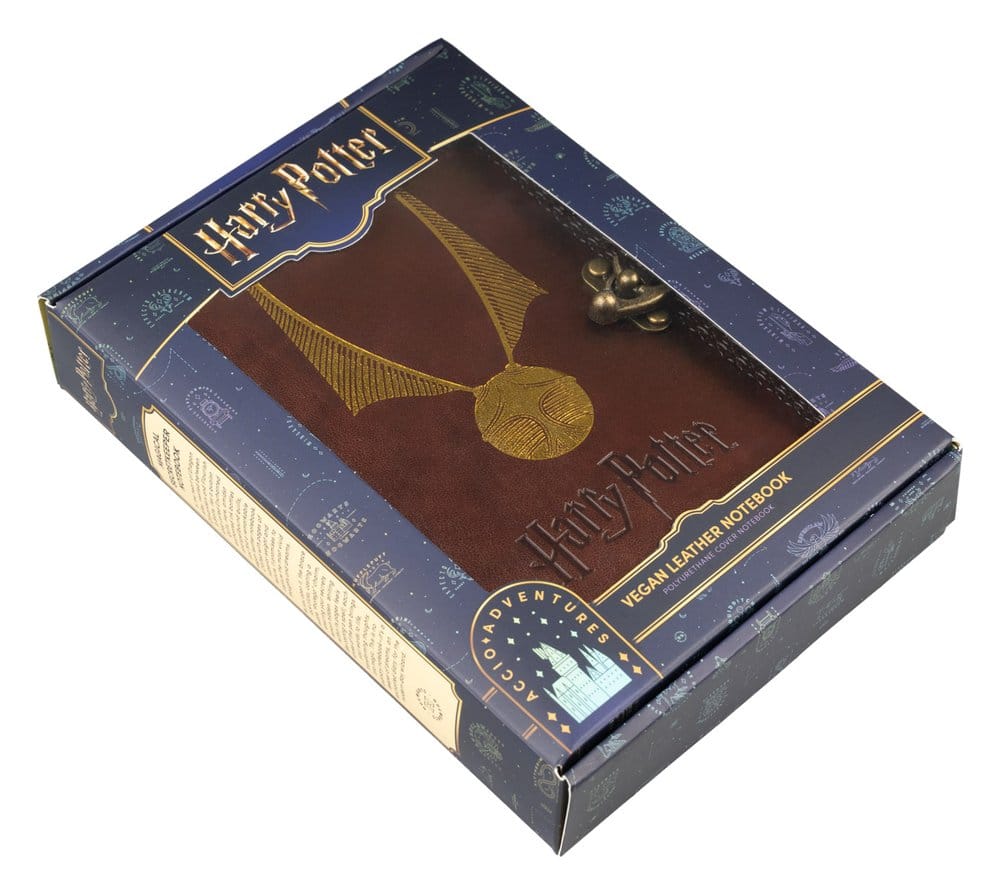 Harry Potter carnet en cuir végétalien