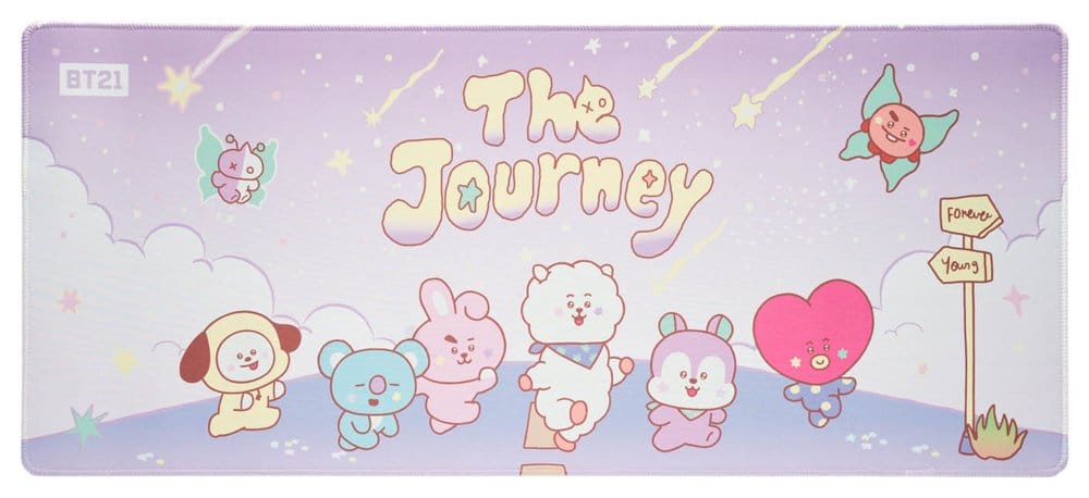 BT21 Tapis de Souris XL The Journey 80 x 35 cm