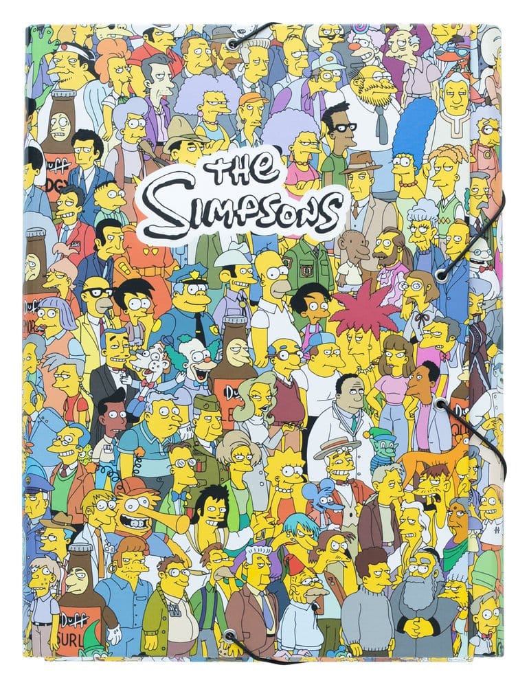 Les Simpson chemise à élastiques 34 x 26 cm