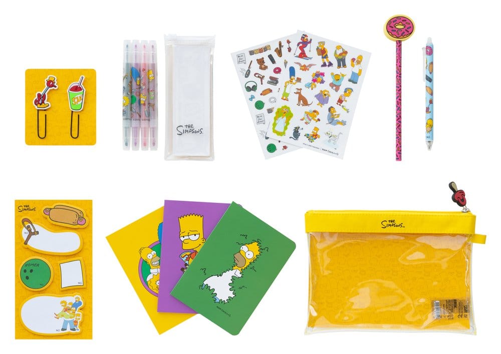 Les Simpson set de papeterie