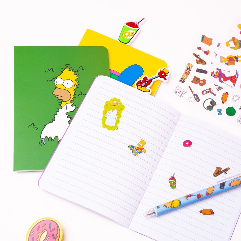 Les Simpson set de papeterie
