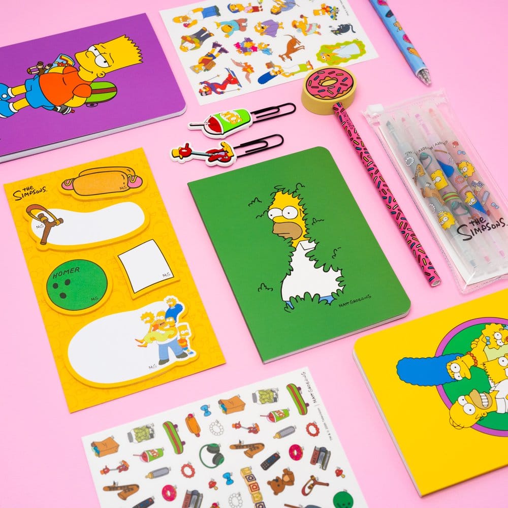 Les Simpson set de papeterie