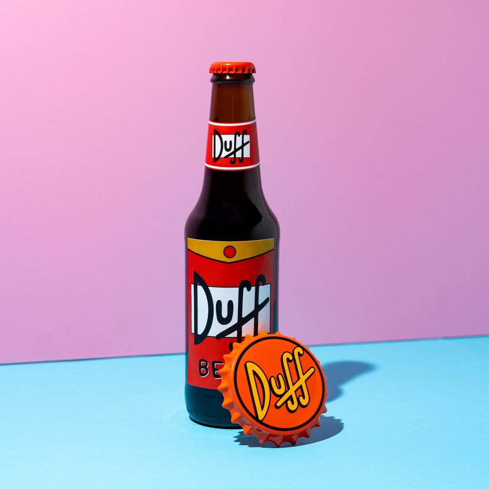 Les Simpson aimant avec décapsuleur Duff Beer 7 cm