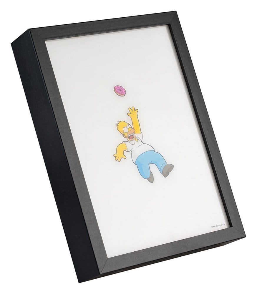 Les Simpson Poster LED Encadré 20 x 28 cm