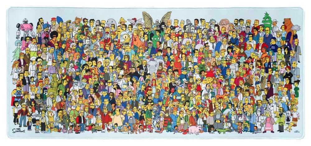 Les Simpson Tapis de Souris Gaming XL 80 x 35 cm