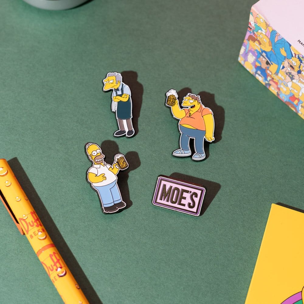 Les Simpson pins Set de 4 Moe's Tavern