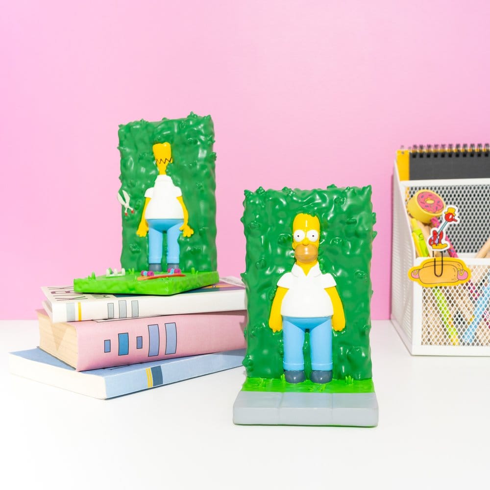 Les Simpson serre-livres Homer dans le Buisson 17 cm