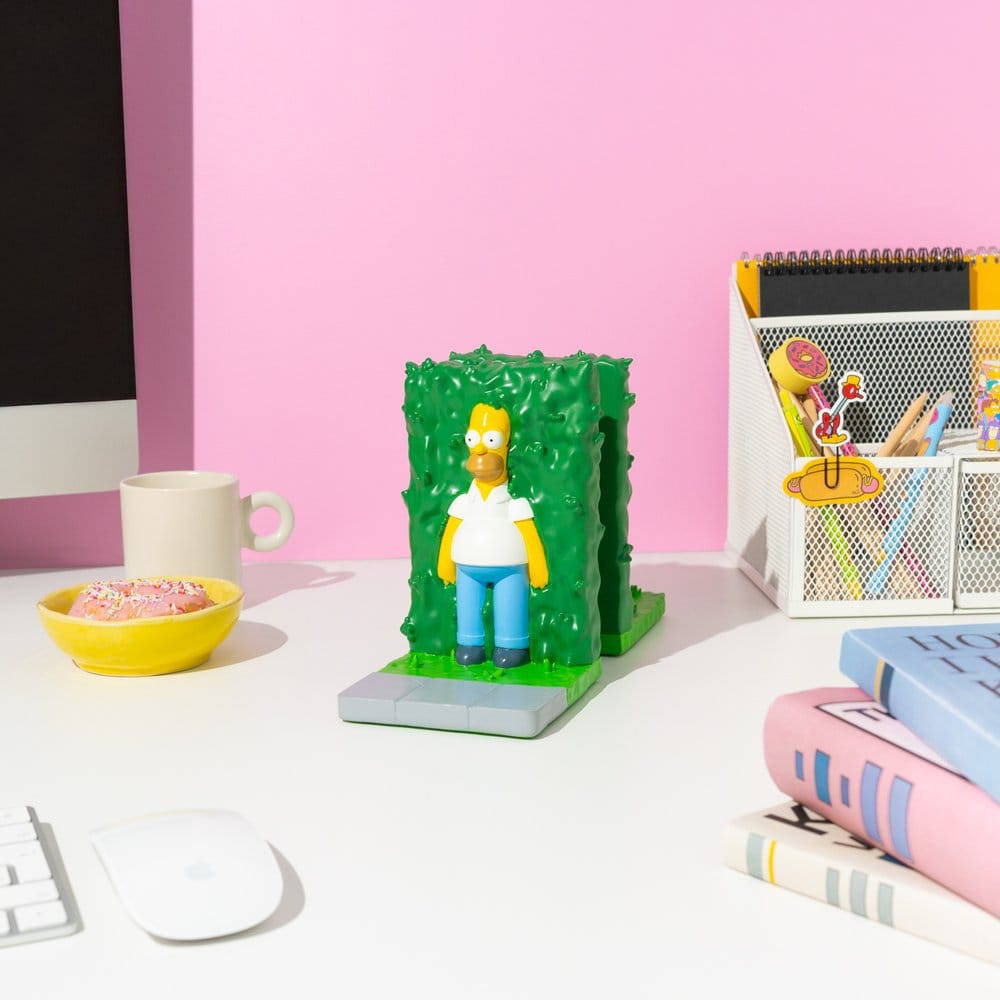 Les Simpson serre-livres Homer dans le Buisson 17 cm
