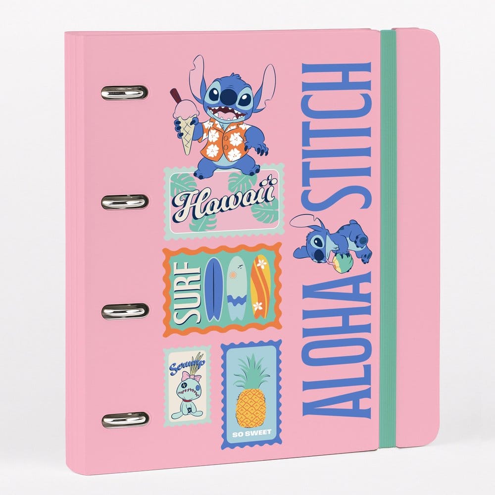 Disney Stitch classeur à 4 anneaux