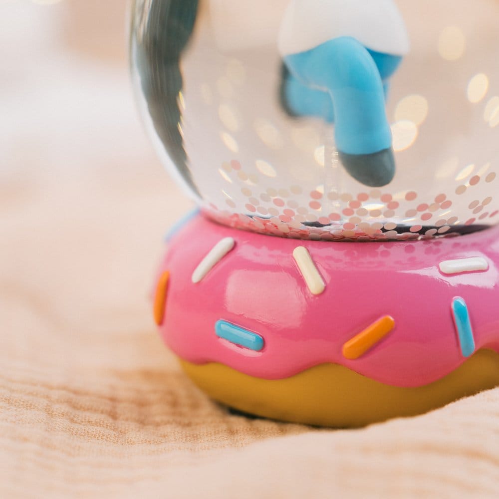 Les Simpson boule à neige Homer Simpson Donut 10 cm