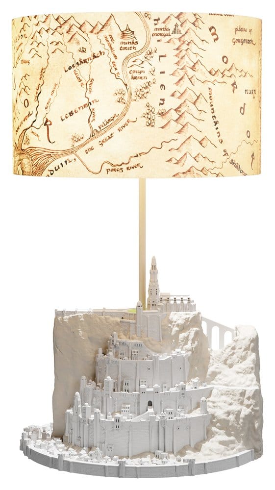 Le Seigneur des Anneaux lampe de table avec abat-jour Minas Tirith 34 cm