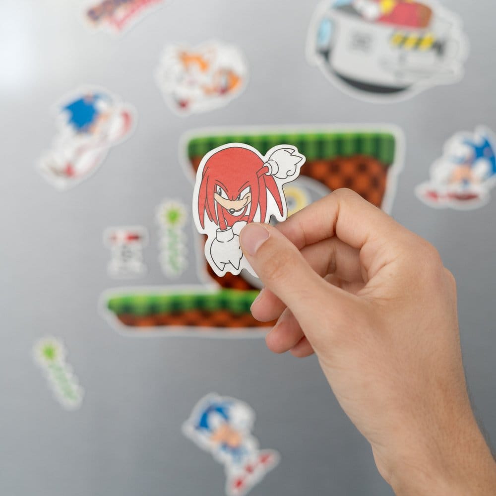 Sonic set d'aimants découpés