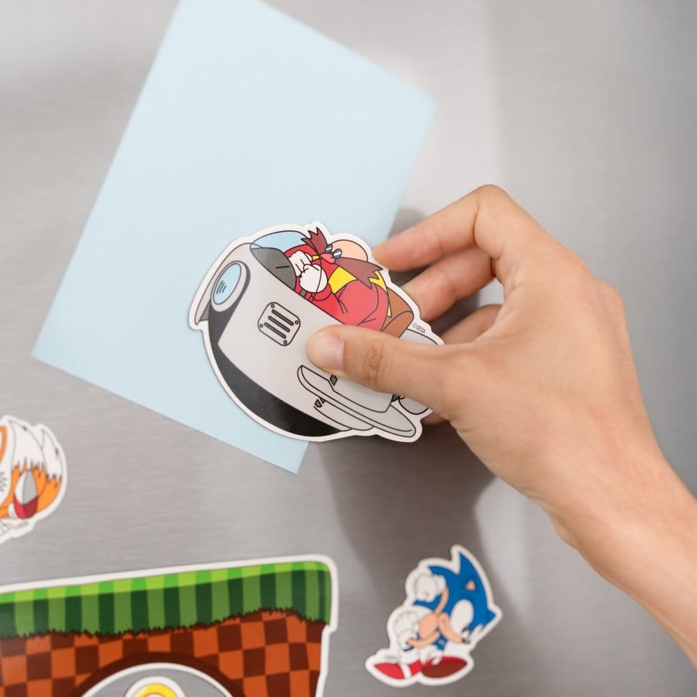 Sonic set d'aimants découpés