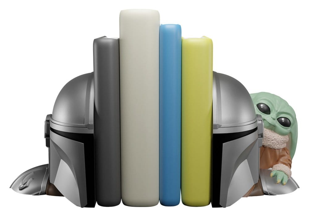 Star Wars: Le Mandalorien - Serre-livres "Mandalorien et Grogu"
