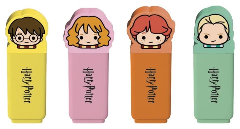 Harry Potter lot de 4 surligneurs avec capuchon